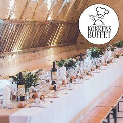 Buffet til mange 125,- (1 x steg, 1 kyllingeret, 1 madpandekage. 4 x tilbehør v/min. 50 kuv)